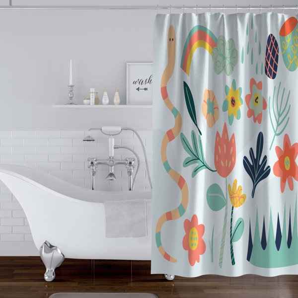Isabelle & Max™ Obrien Single Shower Curtain Wayfair